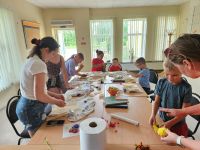 Radošā darbnīc "Ziedu krāsu burvība"